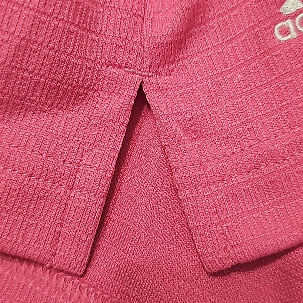 Adidas ClimateCool Sleeveless Button up Pink Top Size M - Picture 8 of 8